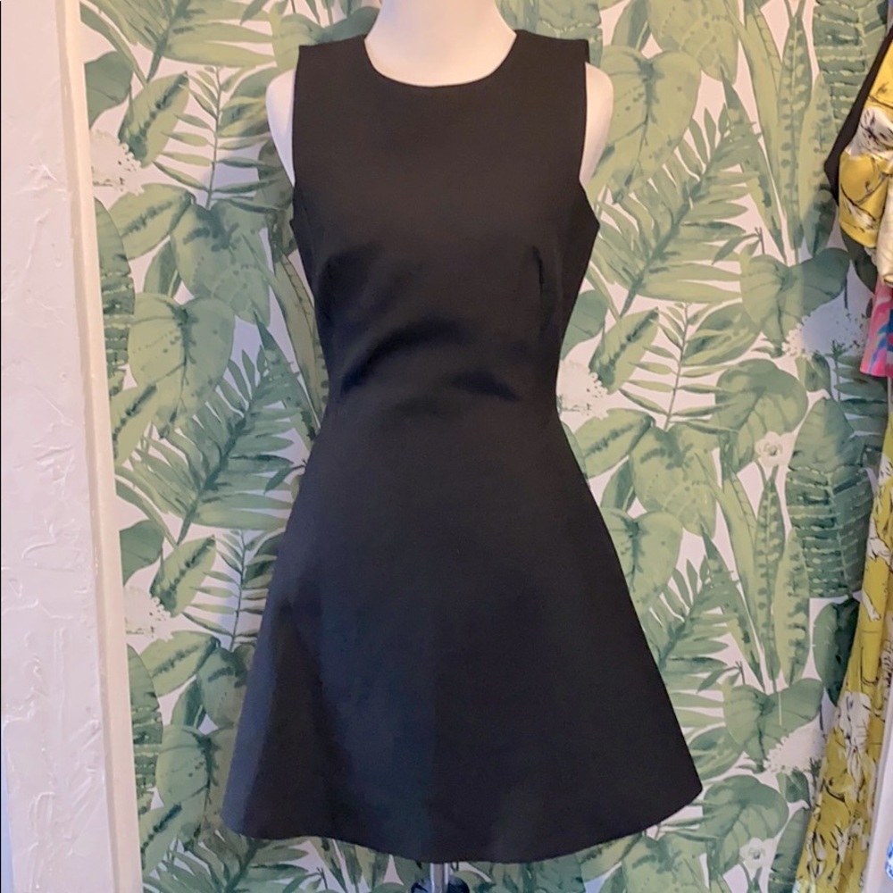 ZARA BASIC Black Dress